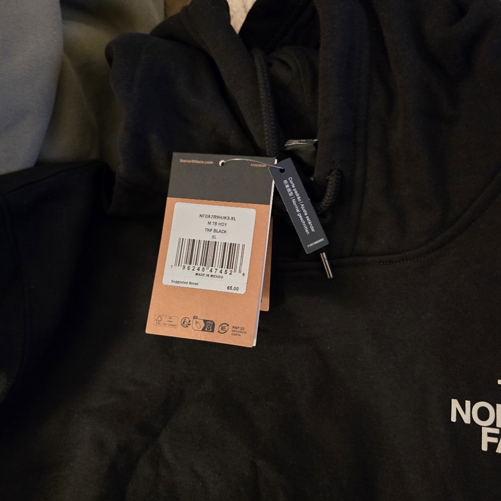 Black Northface Hoodie
